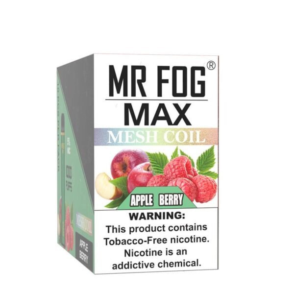 Mr Fog Max Apple Berry – 1000 Puffs - Image 3
