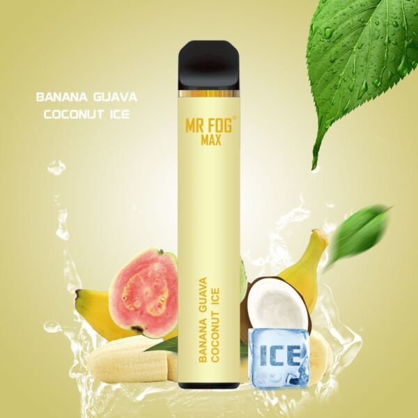 Mr Fog Max Banana Guava Coconut Ice