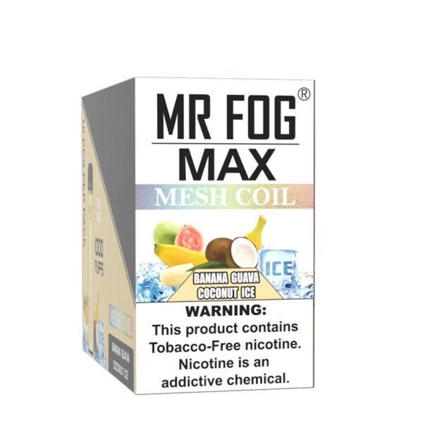 Mr Fog Max Banana Guava Coconut Ice – 1000 Puffs - Image 3