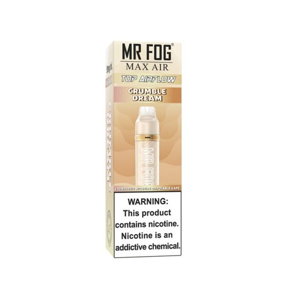 Mr Fog Max Air Crumble Dream – 3000 Puffs - Image 2