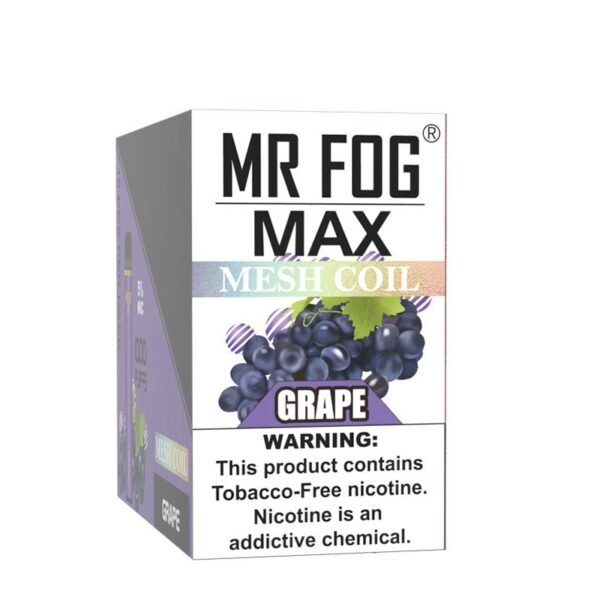 Mr Fog Max Grape – 1000 Puffs - Image 3