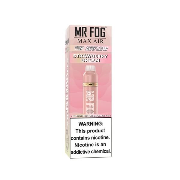 Mr Fog Max Air Strawberry Dream Disposable – 3000 Puffs