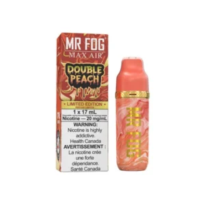 Double Peach Mr Fog Max Air MA8500 Disposable Vape