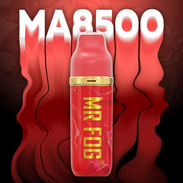 Double Strawberry Mr Fog Max Air MA8500 Disposable Vape
