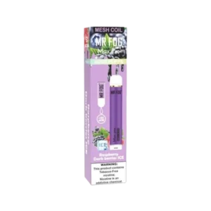Mr Fog Max Pro Raspberry Dark Berries On Ice Disposable – 2000 Puffs