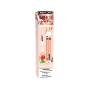 Mr Fog Max Pro Raspberry Peach Disposable – 2000 Puffs
