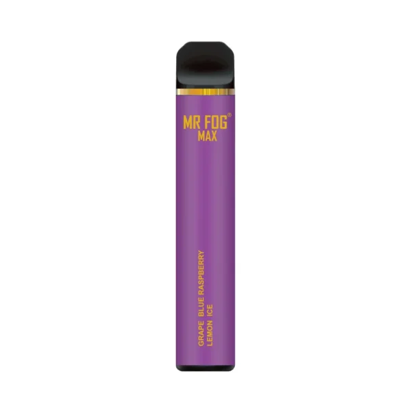 Mr Fog Max Grape Blue Raspberry Lemon Ice – 1000 Puffs