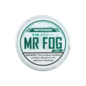 Dry Wintergreen Mr Fog Nicotine Pouches
