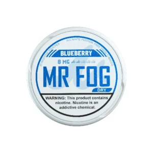 Dry Blueberry Mr Fog Nicotine Pouches