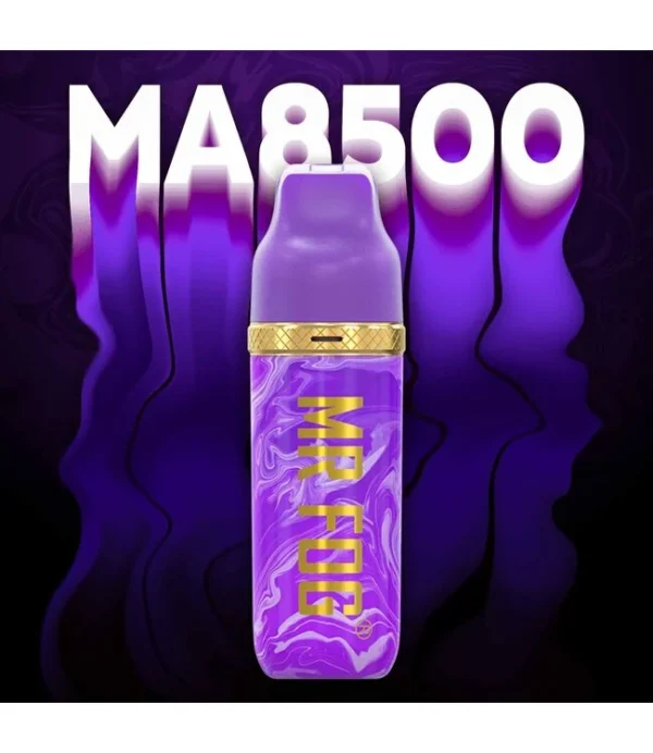 Double Grape Mr Fog Max Air MA8500 Disposable Vape