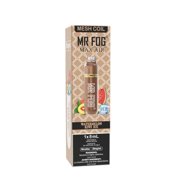 Mr Fog Max Air Watermelon Kiwi Ice Disposable – 3000 Puffs