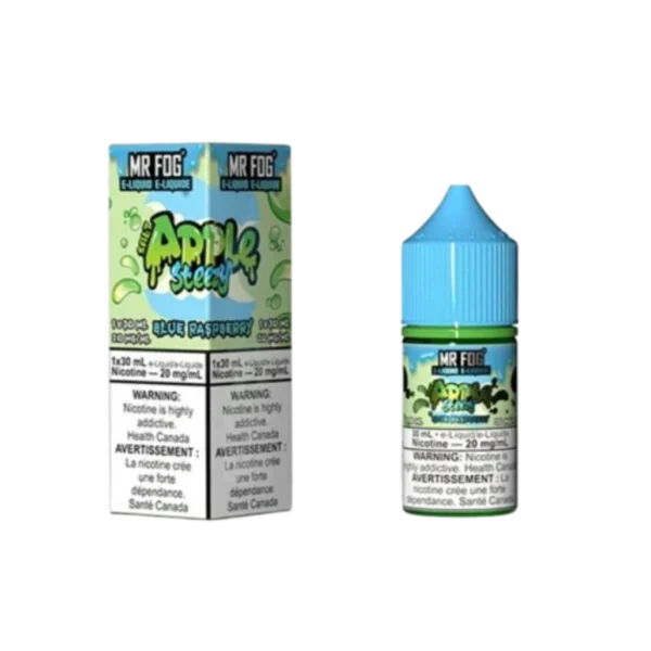 BLUE Raspberry APPLE Steezy Mr Fog Salt E-Liquid - 30ml