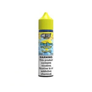 Sour Lemon Ice Mr Fog E-Liquid Blue Razz Steezy