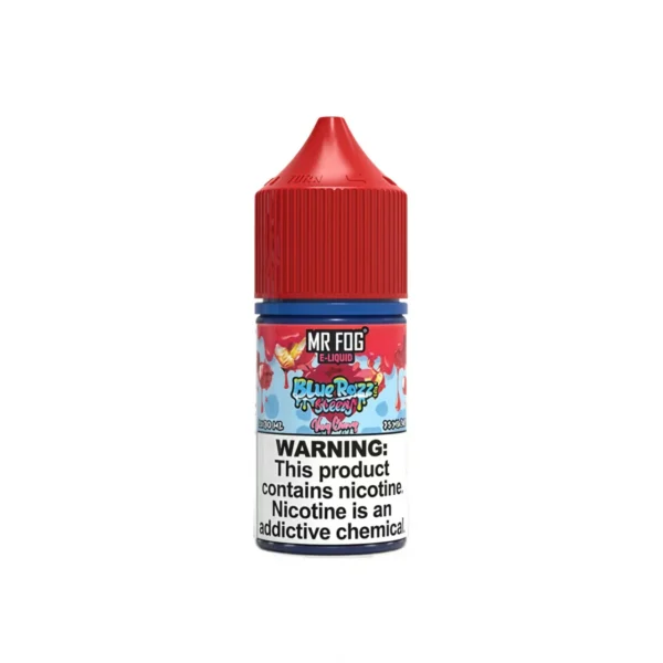 Mr Fog Blue Razz Steezy Very Cherry Salt E Liquid
