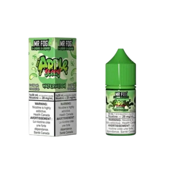 Watermelon Apple Steezy Mr Fog Salt E-Liquid - 30ml