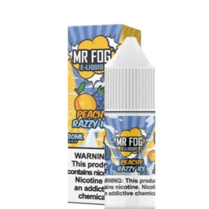 Peachy Razzy Ice Mr Fog Salt E Liquid