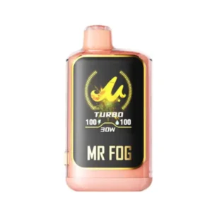 Pineapple (Peach Steezy) Mr Fog Nova 36,000 Puffs Disposable Vape