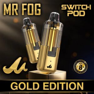 Mr Fog Switch Gold Edition 45K Disposable Vape Pods Only - 8th Anniversary