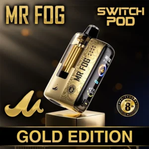 Mr Fog Switch Gold Edition 45K Disposable Vape Pods Kits - 8th Anniversary