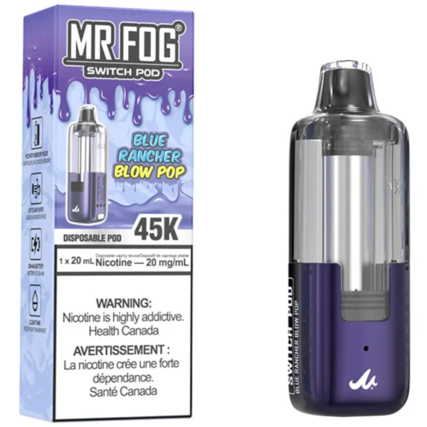 Blue Rancher Blow Pop Mr Fog Switch