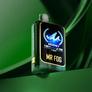 Sour Apple Ice Mr Fog Nova 36000 Puffs Disposable Vape(Turbo) - Zero Nicotine