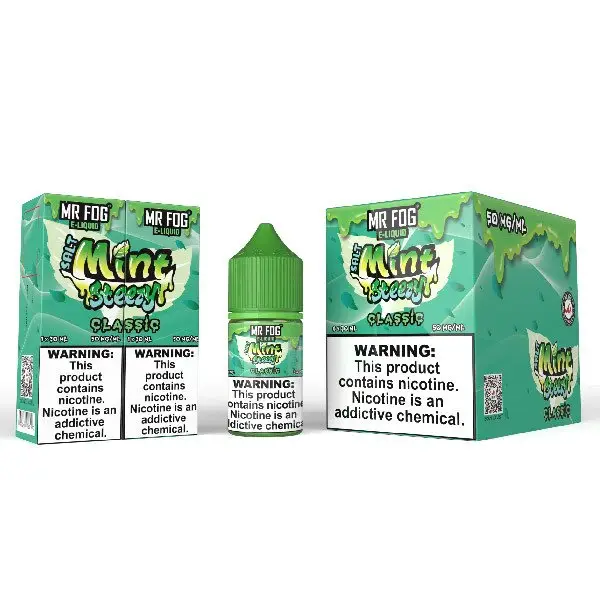 Classic - Mr Fog Mint Steezy Salt E-Liquid - 30Ml 1 Classic - Mr Fog Mint Steezy Salt E-Liquid - 30Ml