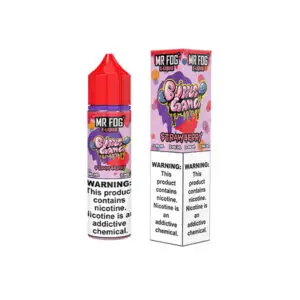 Strawberry - Mr Fog E-Liquid Bubble Gang - 60ml