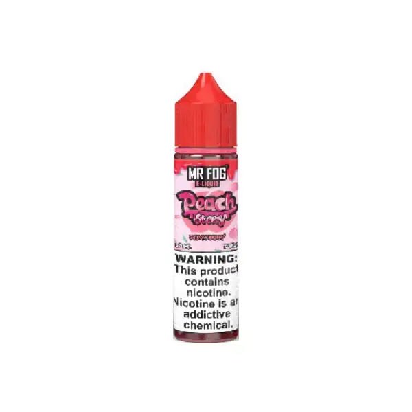 Strawberry - Mr Fog E-Liquid Peach Steezy Series - 60Ml 1 Strawberry - Mr Fog E-Liquid Peach Steezy Series - 60Ml
