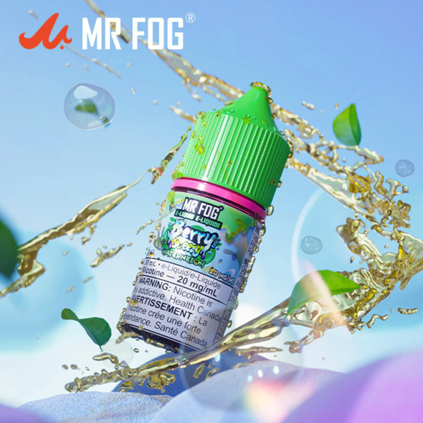 Watermelon Mr Fog E Liquid Berry Steezy Series Vape 1 Watermelon Mr Fog E Liquid Berry Steezy