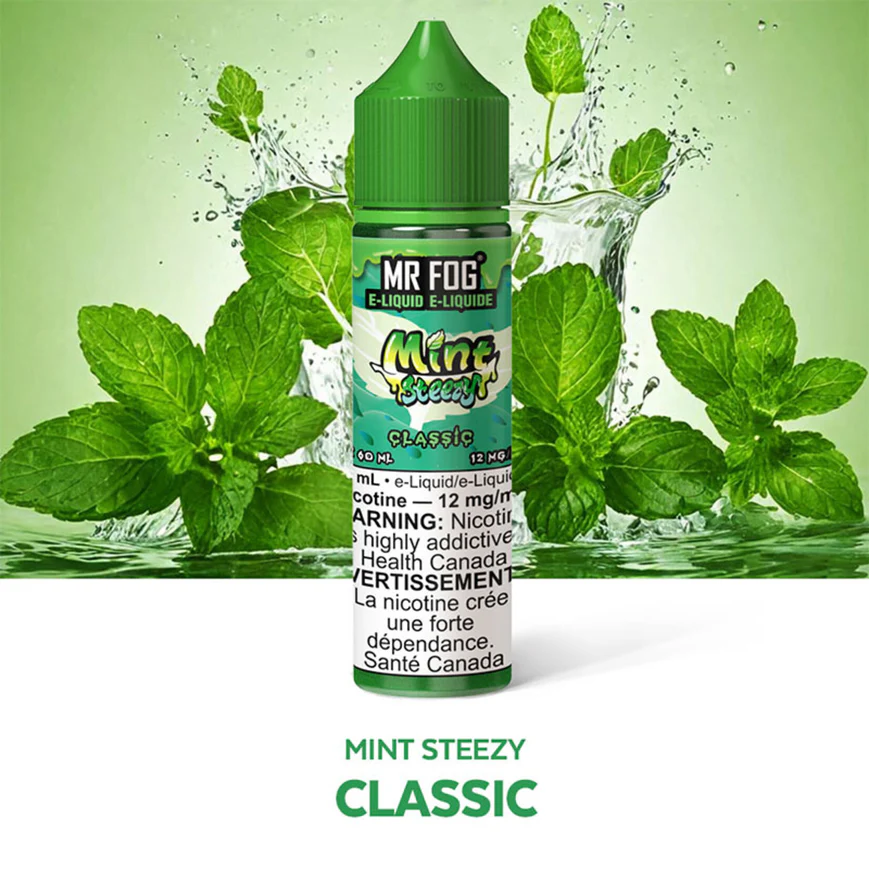 Classic Mr Fog E-Liquid Mint Steezy Series Vape 1 Classic Mr Fog E-Liquid Mint Steezy