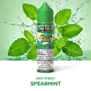 Spearmint Mr Fog E Liquid Mint Steezy