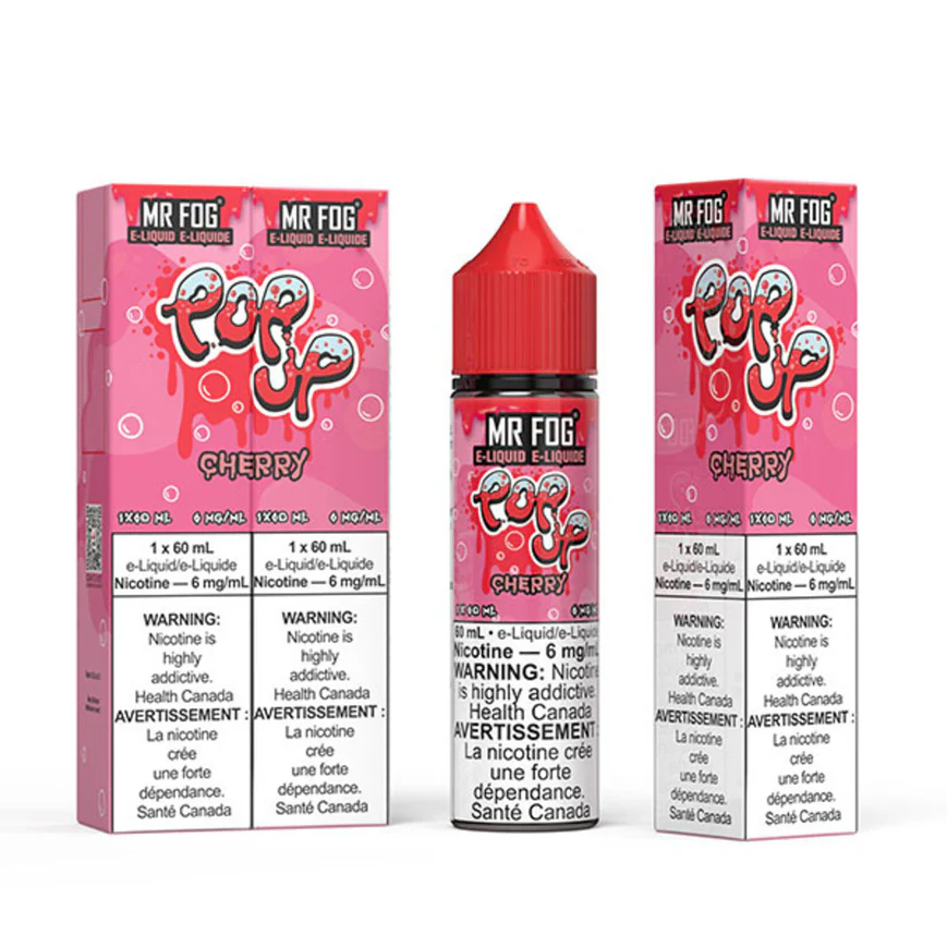 Cherry Mr Fog E Liquid Pop Up Series Vape 1 Cherry Mr Fog E Liquid Pop Up Series Vape