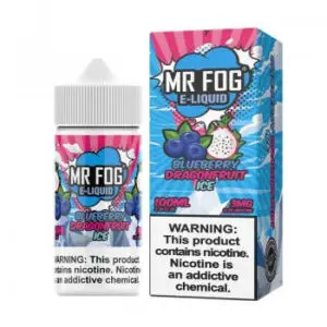 Blueberry Dragonfruit Ice Mr Fog Synthetic E-Liquid