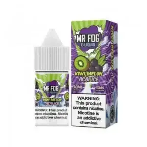Kiwi Melon Acai Ice - Mr Fog Synthetic Nicotine Salt E-Liquid - 30ml