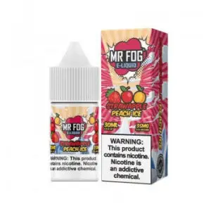 Strawapple Peach Ice Mr Fog Synthetic E-Liquid