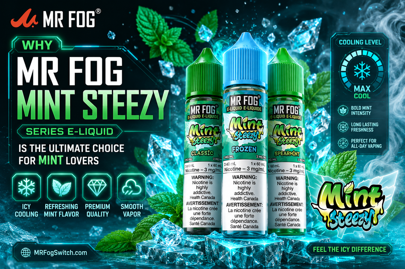 Mr Fog Mint Steezy Series
