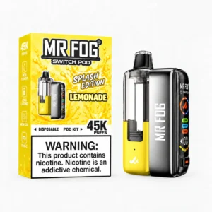 Lemonade Mr Fog Switch Pod Vape Kit 45K Puffs - Splash Edition